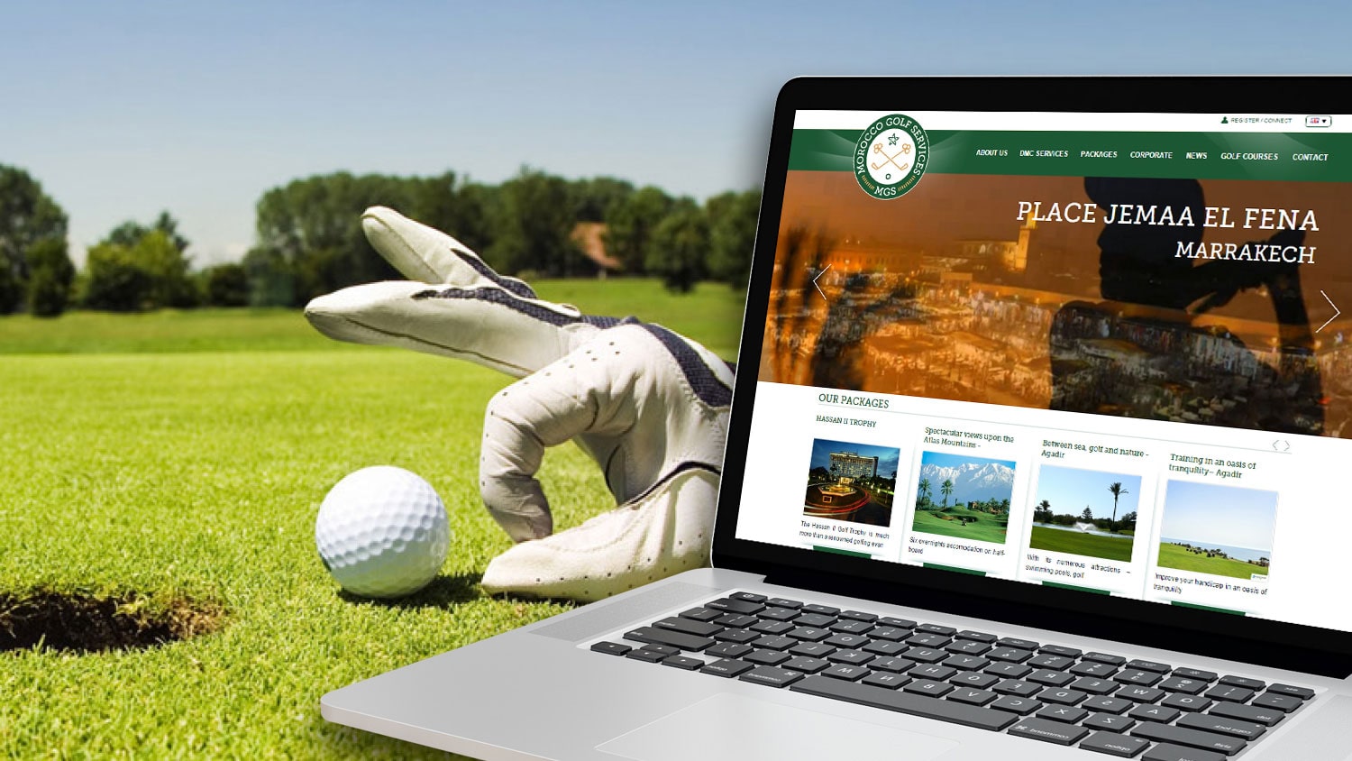 golf Site e-commerce casablanca - maroc